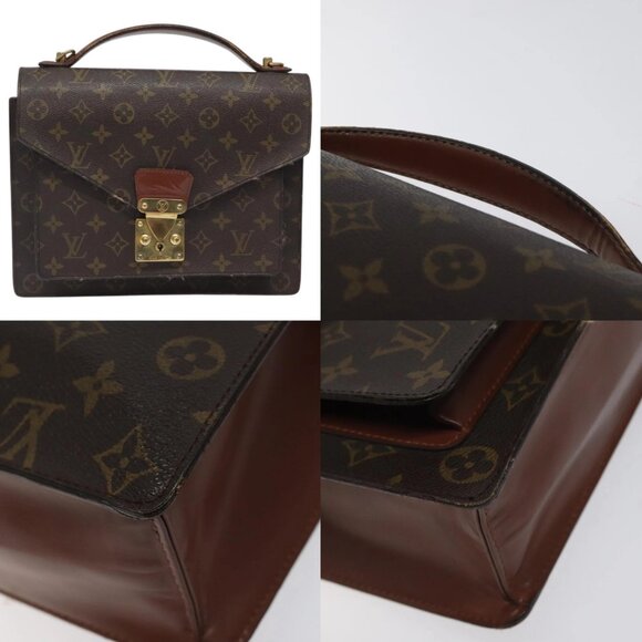 LOUIS VUITTON Monogram Monceau 28 Hand Bag M51185 LV Auth 122257 - Picture 13 of 15